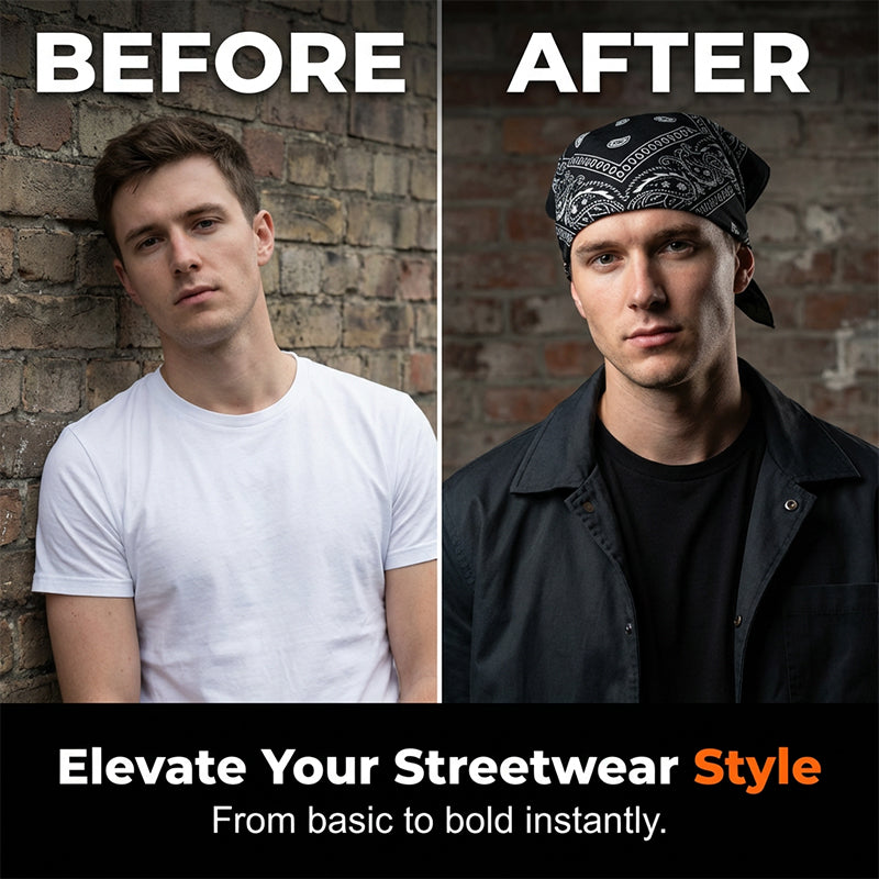 Klassieke Biker & Sport Hoofddoek