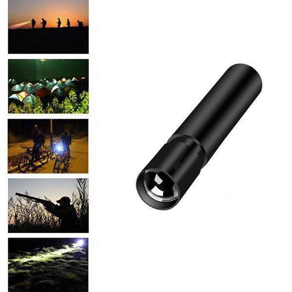 Draagbare LED-zaklamp met krachtige USB-aansluiting