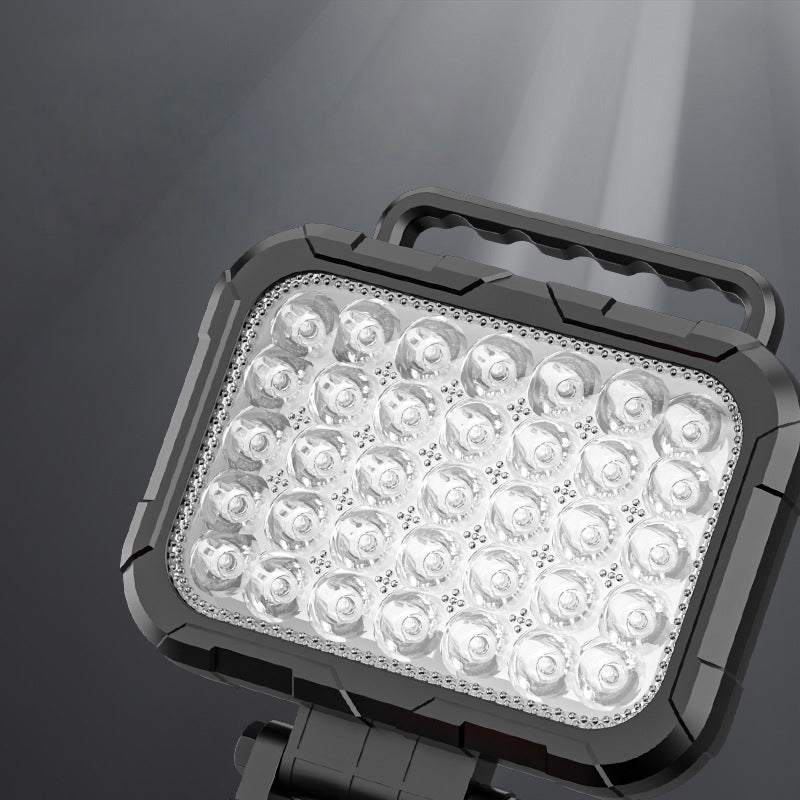 ⏳BEPERKTE TIJD: 50% KORTING!💡 Multifunctionele LED Werklamp｜Draaibare Kop 180° + Dubbele USB-Laadpoort 🔋｜🌧️ Waterdicht & Vast, Compatibel met Meeste Accu's
