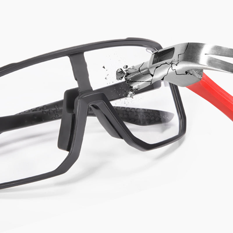 🚴‍♂️ 50% KORTING – Antislip Meekleurende Fietsbrillenset | Past zich aan Licht aan voor Helder Zicht & Comfort tijdens het Fietsen 🕶️✨