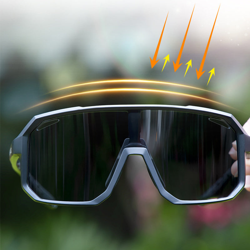 🚴‍♂️ 50% KORTING – Antislip Meekleurende Fietsbrillenset | Past zich aan Licht aan voor Helder Zicht & Comfort tijdens het Fietsen 🕶️✨