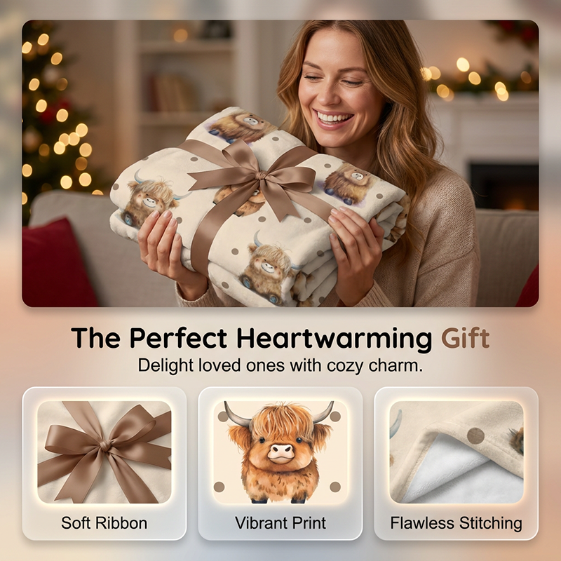 🎁2026 Nieuw binnen 50% KORTING💥🧸✨ Ultrazachte bedrukte flanellen plaid 🛋️💤