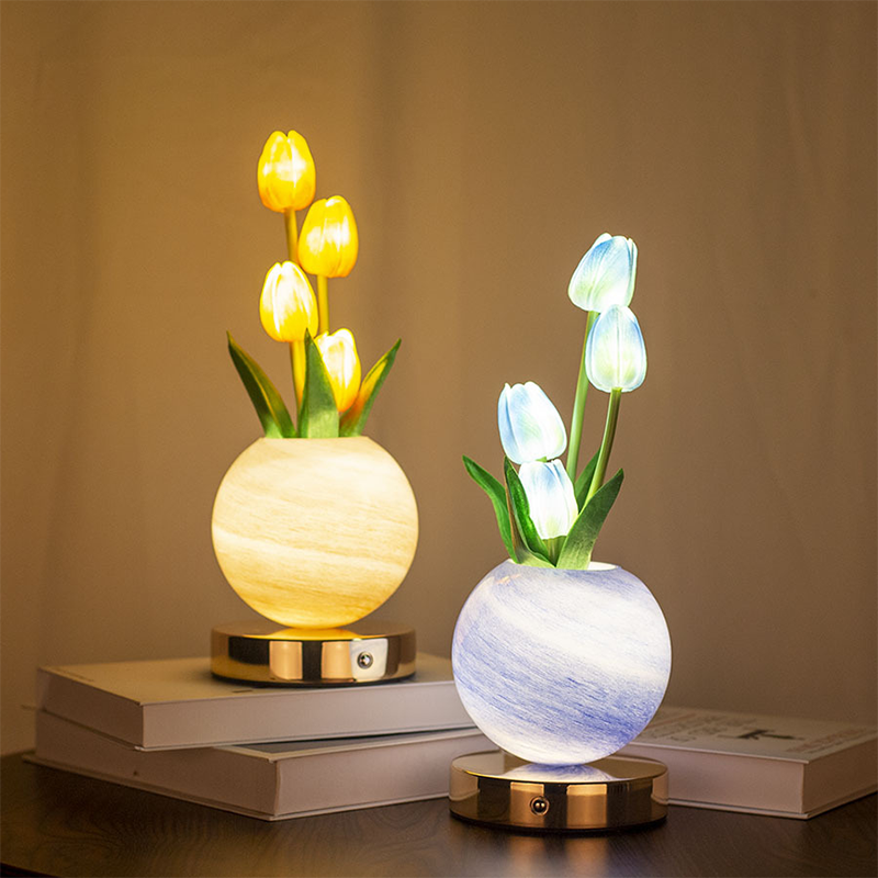 🎁2026 Nieuw binnen 50% KORTING💥Elegant tulpenboeket-nachtlampje
