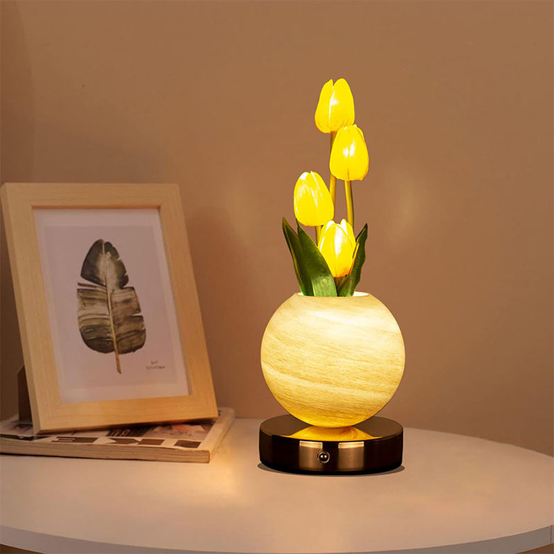 🎁2026 Nieuw binnen 50% KORTING💥Elegant tulpenboeket-nachtlampje