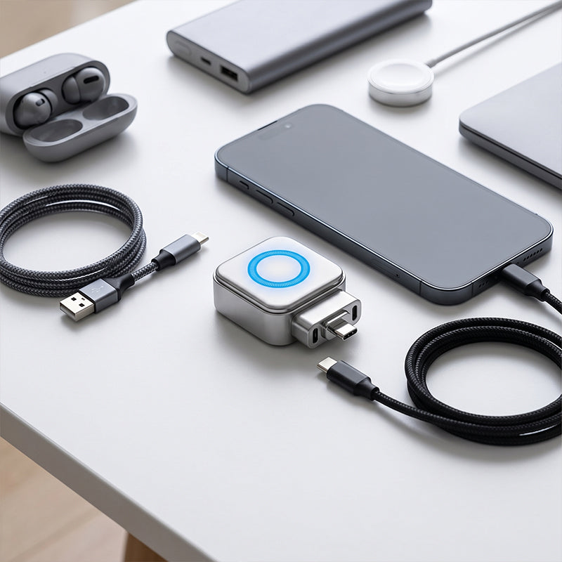 🌞Fris De Lente In Met 50% Korting!⚡140W Super-Sneloplader met AI Automatische Uitschakeling - USB-C PD3.1 - Intelligente Batterijbescherming - Universeel voor iPhone, MacBook & Tablets