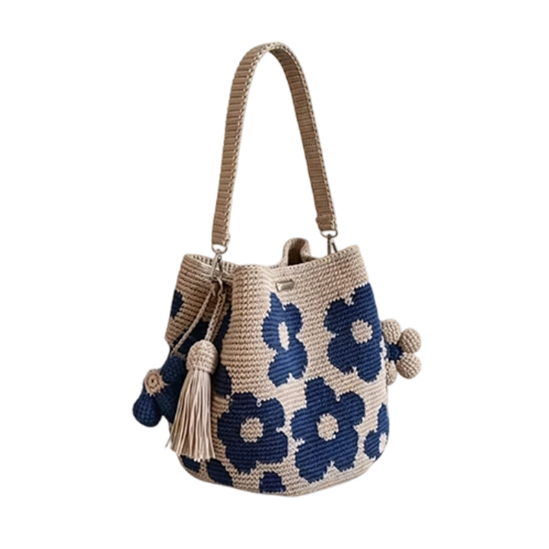 🎁2026 Nieuw binnen 50% KORTING💥Gehaakte bucketbag voor dames