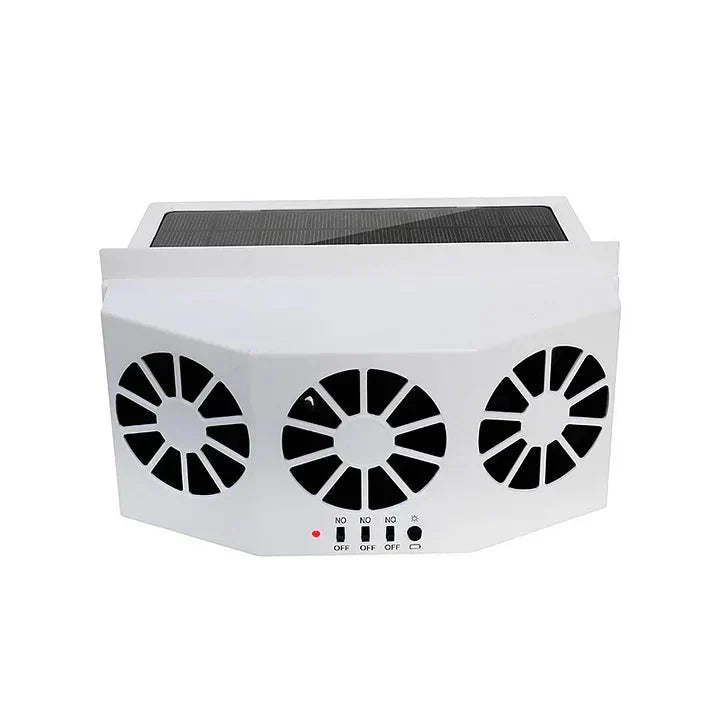 🌞Fris De Lente In Met 50% Korting!🌬️Het nieuwe zonne-energie koelwonder voor in de auto [luchtcirculatie-afzuigventilator]