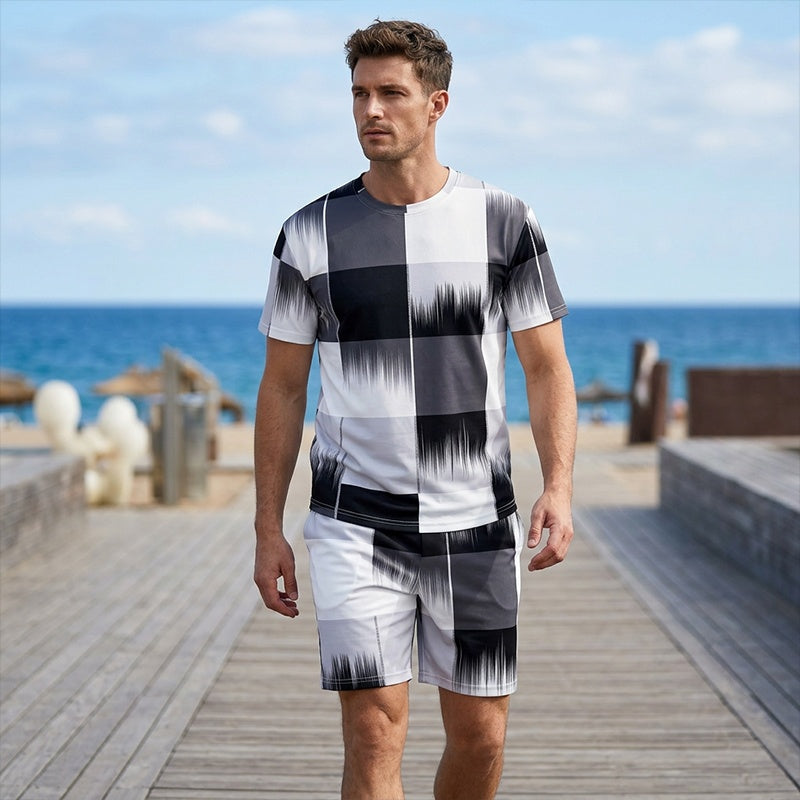 💥 Limiet Aanbieding! Heren Twee-Delige Set 👕 Comfort & Stijl | 📏 S-5XL