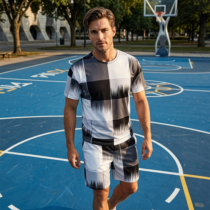 💥 Limiet Aanbieding! Heren Twee-Delige Set 👕 Comfort & Stijl | 📏 S-5XL