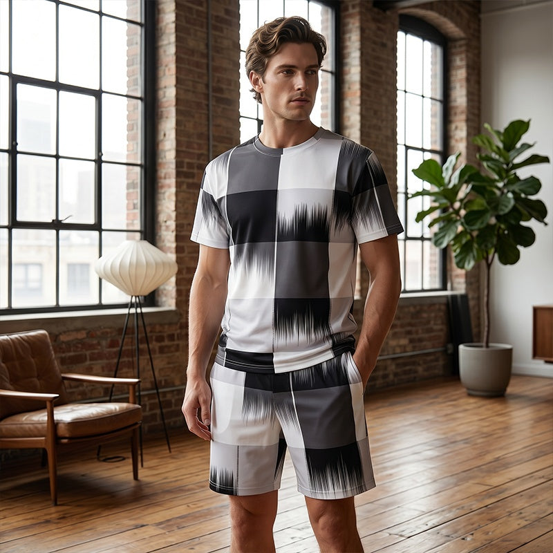 💥 Limiet Aanbieding! Heren Twee-Delige Set 👕 Comfort & Stijl | 📏 S-5XL