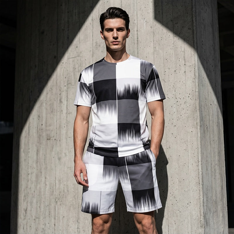 💥 Limiet Aanbieding! Heren Twee-Delige Set 👕 Comfort & Stijl | 📏 S-5XL