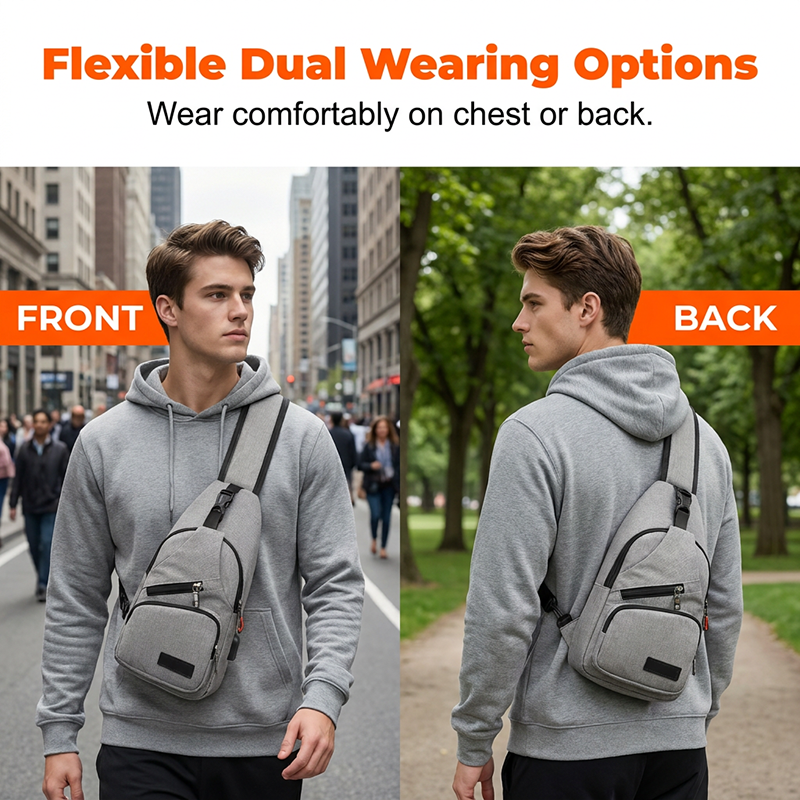 💼TOP VERKOOP 🎒Veelzijdige outdoor schoudertas dubbele draagwijze en slijtvast materiaal