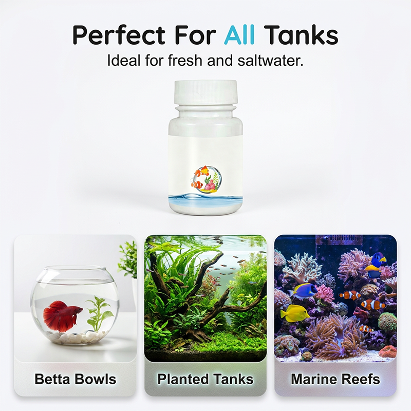 ⏰🔥50% KORTING! 🌿 Instant Water Dechlorinator – Veilige en gezonde aquaria 🐠