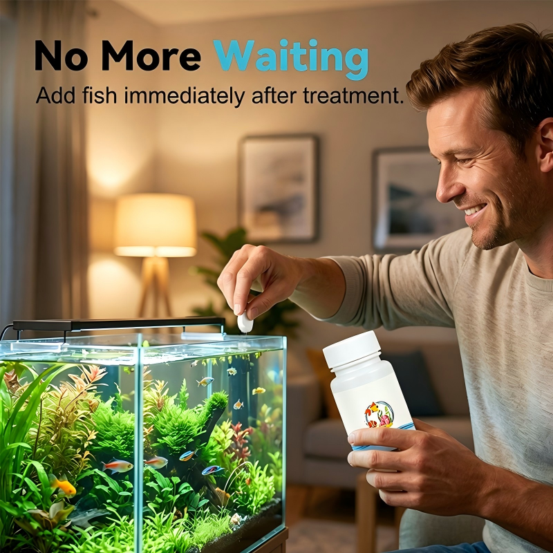 ⏰🔥50% KORTING! 🌿 Instant Water Dechlorinator – Veilige en gezonde aquaria 🐠