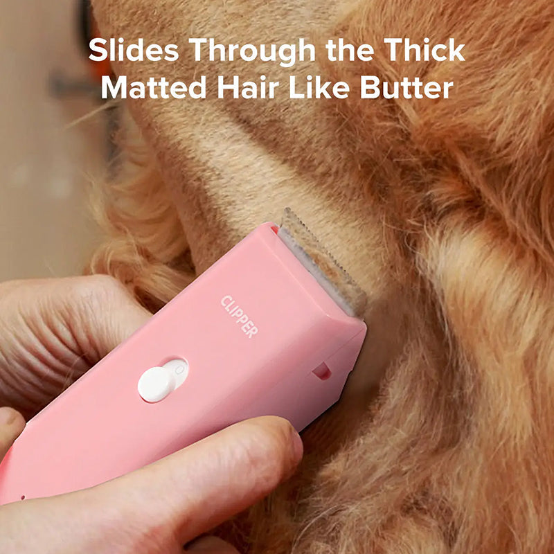 ✂️🐾🔇 Stille Draadloze Huisdiertrimmer – Keramisch Mes, IPX7, 90 Min. Gebruiksduur 🔋💧✨