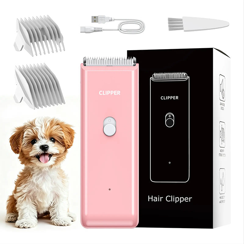 ✂️🐾🔇 Stille Draadloze Huisdiertrimmer – Keramisch Mes, IPX7, 90 Min. Gebruiksduur 🔋💧✨