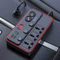 Multifunctionele Autolader Met Stopcontacten En USB
