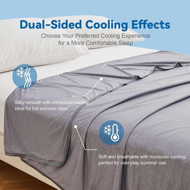 🏆LAATSTE DAG – 50% KORTING!!💕 Slim Koeldeken ❄️ Lichtgewicht • Ademend • Perfect voor Warme Slapers & Nachtelijk Zweten 😴
