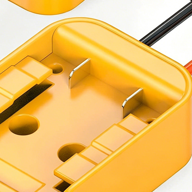🎁2026 Nieuw binnen 50% KORTING💥Power Wheels-adapter voor DeWalt 18V/20V-accu met schakelaar en zekering