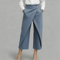 ⏳Slechts tijdelijk: 50 % korting⏰Patchwork vrijetijdsbroek voor dames in verkorte lengte👖