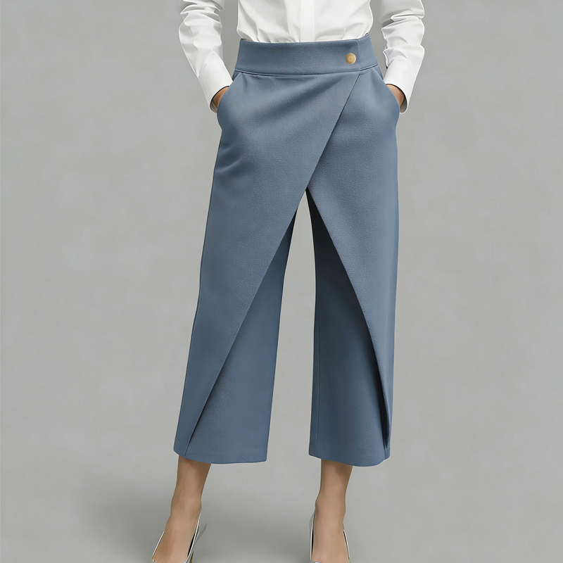 ⏳Slechts tijdelijk: 50 % korting⏰Patchwork vrijetijdsbroek voor dames in verkorte lengte👖