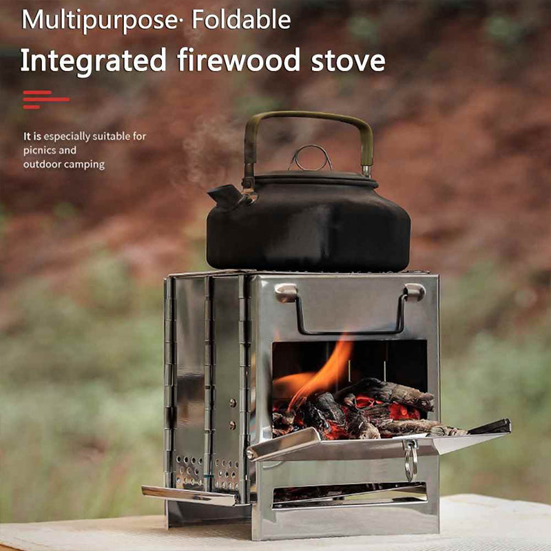 ⏳🔥TIJDELIJK 50% KORTING! 🔥 Opvouwbare BBQ-grill voor kamperen – Grill overal en altijd 🍖✨