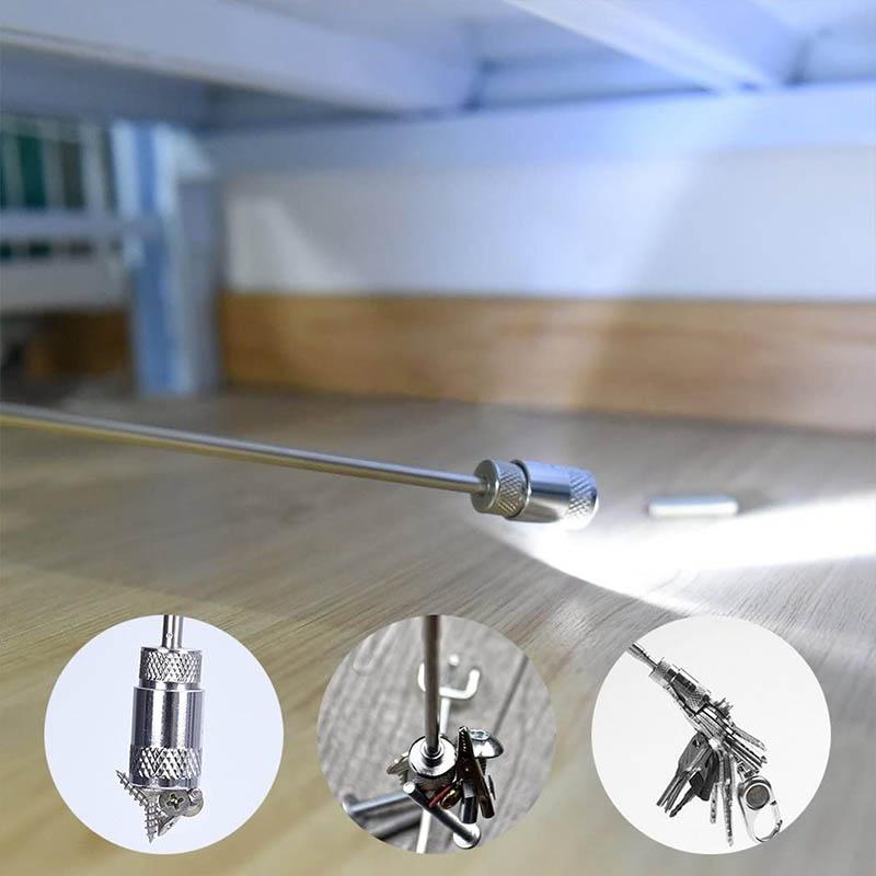 🎉50% KORTING🔧Telescopische Magneet met Lampje | Uitschuifbaar tot 69 cm