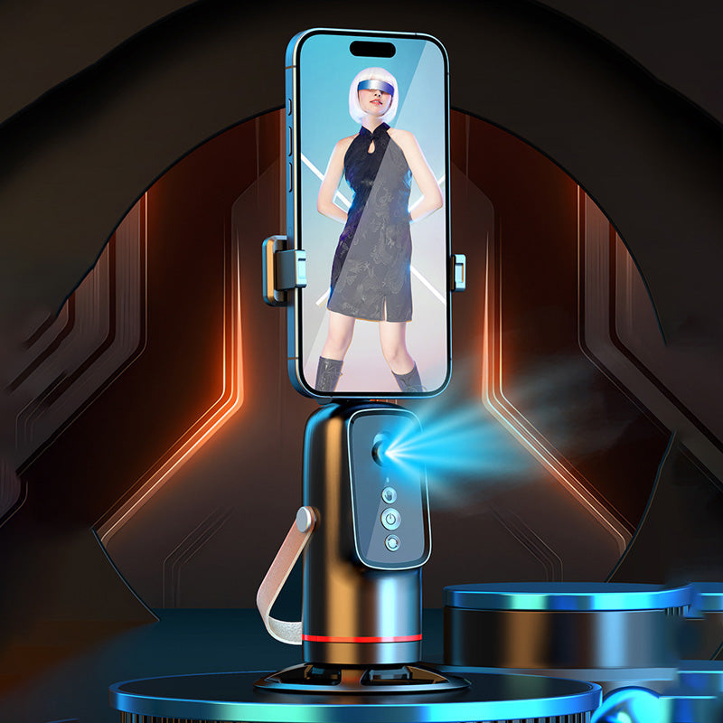 🎥AI Face Tracking Telefoonhouder met 360° Rotatie – Jouw Slimme Cameraman voor Vlogs, Livestreams & Content