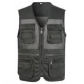 🌞Fris De Lente In Met 50% Korting!🎣Multifunctioneel Outdoor Vest met 10 Zakken – Lichtgewicht Vis-, Wandel- en Reisvest voor Heren en Dames