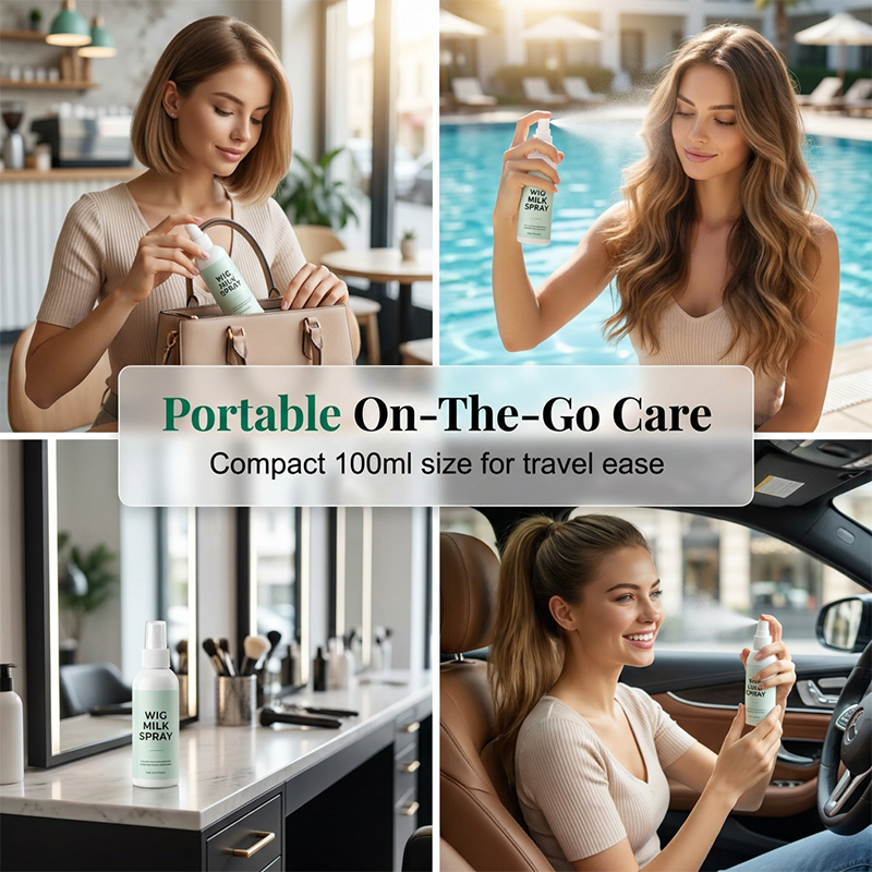 🎉【Aanbieding】✨Pruiken Melkspray 50ml | Met Tea Tree & Aloë✨
