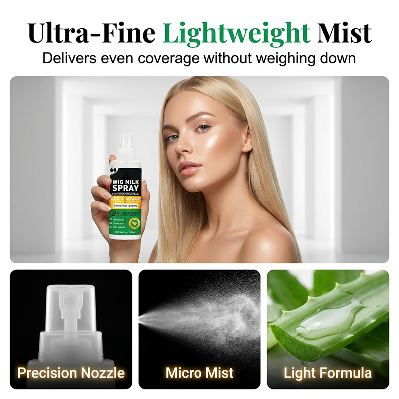 🎉【Aanbieding】✨Pruiken Melkspray 50ml | Met Tea Tree & Aloë✨