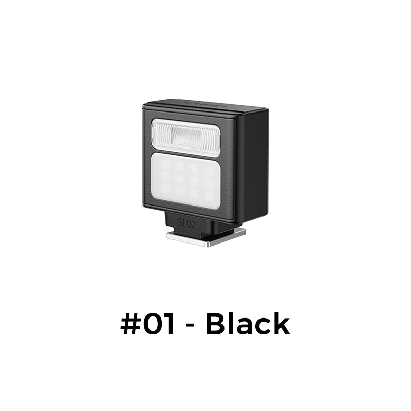🔥Mini Flitser Zakformaat | Flits & Continu Licht | Type-C Oplaadbaar