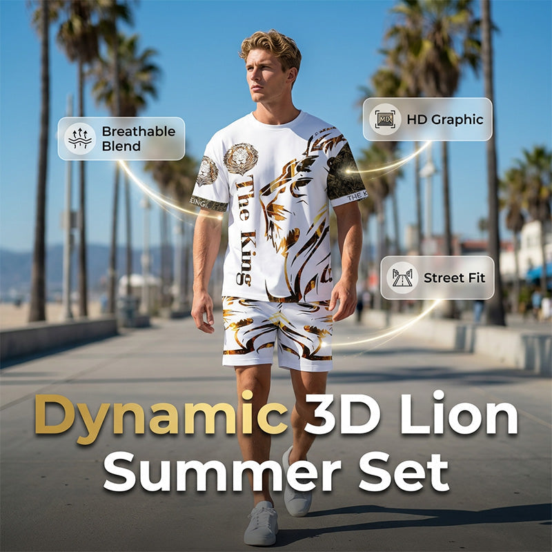🎁2026 Nieuw binnen 50% KORTING💥Heren casual top en shorts 2-delige set