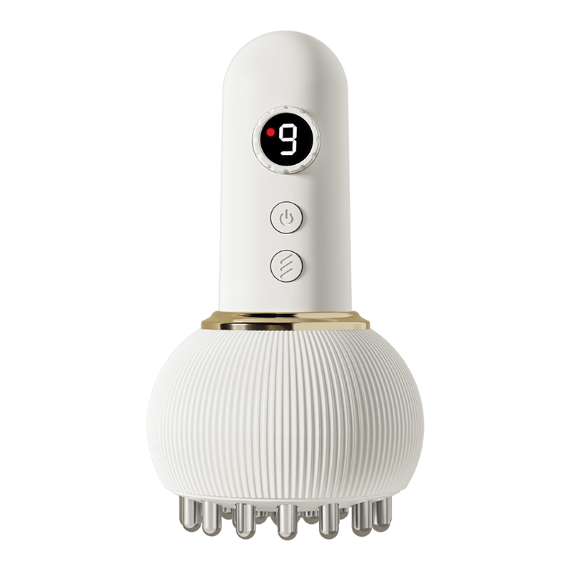 Elektrische massager voor diepe weefselmassage met schraaptechniek