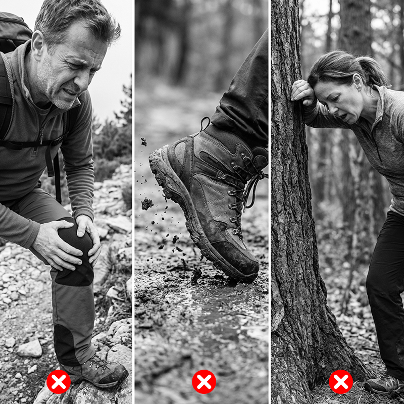 💥Tijdelijke Korting! 💥🏔️🦯Telescopische Trekking Stok met Ergonomische Handgreep | Compact & Lichtgewicht💪