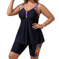 🔥50K+ VERKOCHT🌊 Tweedelige tankini set 🖤 Buikverbergend en onzichtbaar wegglijden