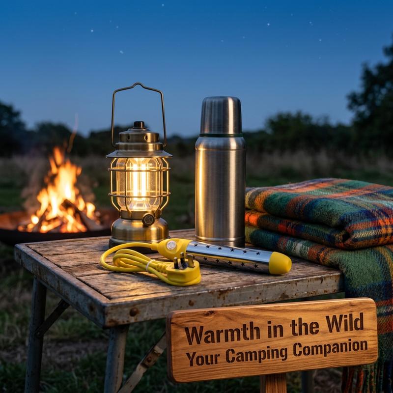 🎒☕ 50% KORTING! Van kantoor tot camping: deze dompelaar met stalen brandschild is je mini-waterkoker voor onderweg. Licht, compact, en het hete deel blijft verborgen – veilig en snel!