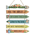 🌿 50% KORTING – Rustieke Houten Tuin Wanddecoratie – Warme Sfeer voor Huis & Tuin ✨