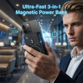 ⏳Tijdelijk 50% korting⏰3-in-1 magnetische powerbank met ingebouwde kabel🔋📱