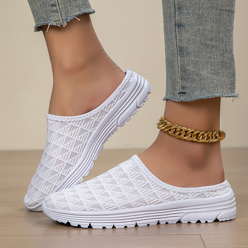 🔥50% KORTING | 50K+ VERKOCHT 🥿 Unisex mesh instap slippers, ademend, antislipt zool voor dagelijks wandelen