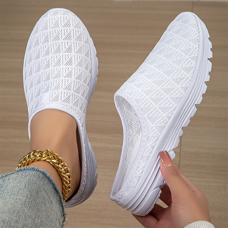🔥50% KORTING | 50K+ VERKOCHT 🥿 Unisex mesh instap slippers, ademend, antislipt zool voor dagelijks wandelen