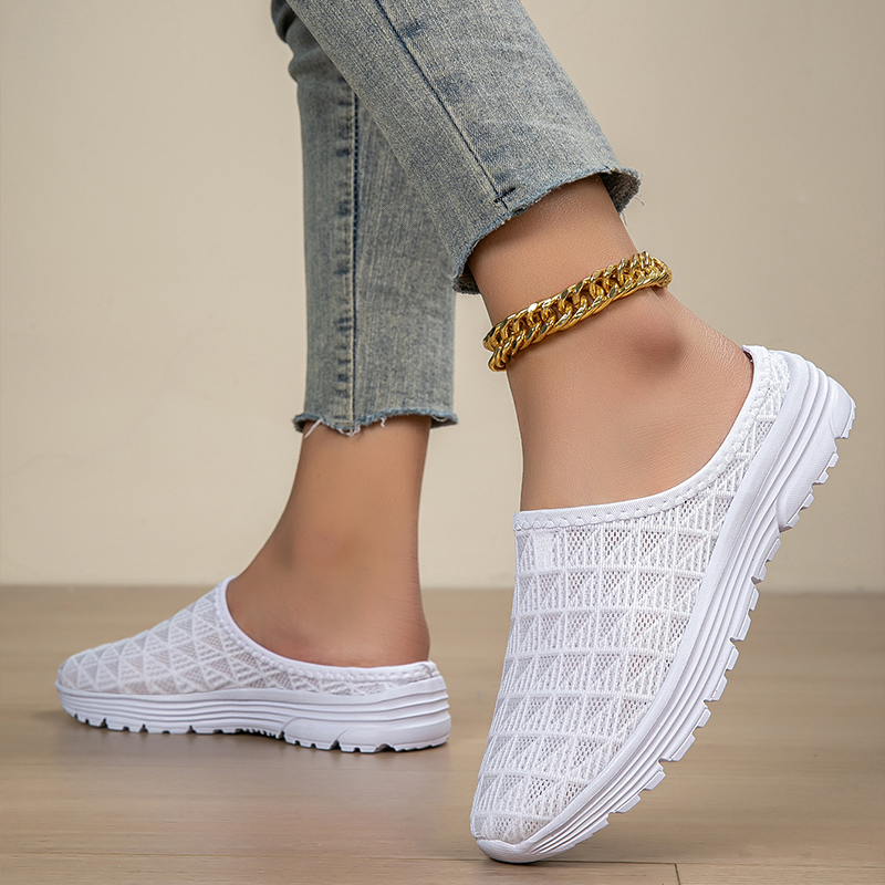 🔥50% KORTING | 50K+ VERKOCHT 🥿 Unisex mesh instap slippers, ademend, antislipt zool voor dagelijks wandelen