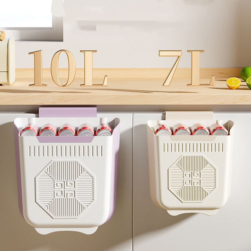 🏠 Tijdelijke aanbieding: 50% korting!! 🚪 Ruimtebesparende opvouwbare hangende afvalbak