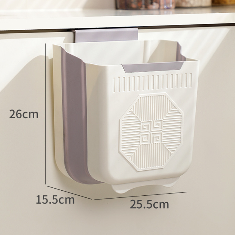 🏠 Tijdelijke aanbieding: 50% korting!! 🚪 Ruimtebesparende opvouwbare hangende afvalbak