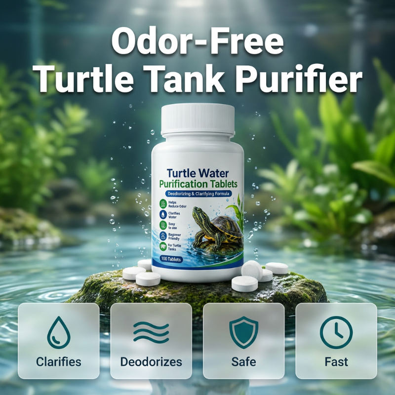 🔥KOOP 1, KRIJG 1 GRATIS🔥Professionele tabletten voor waterzuivering in schildpaddentanks