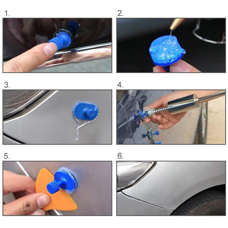 🏆LAATSTE DAG AANBIEDING 50% KORTING🔥T-Bar Trekker Auto Deuk Reparatie Gereedschapskit