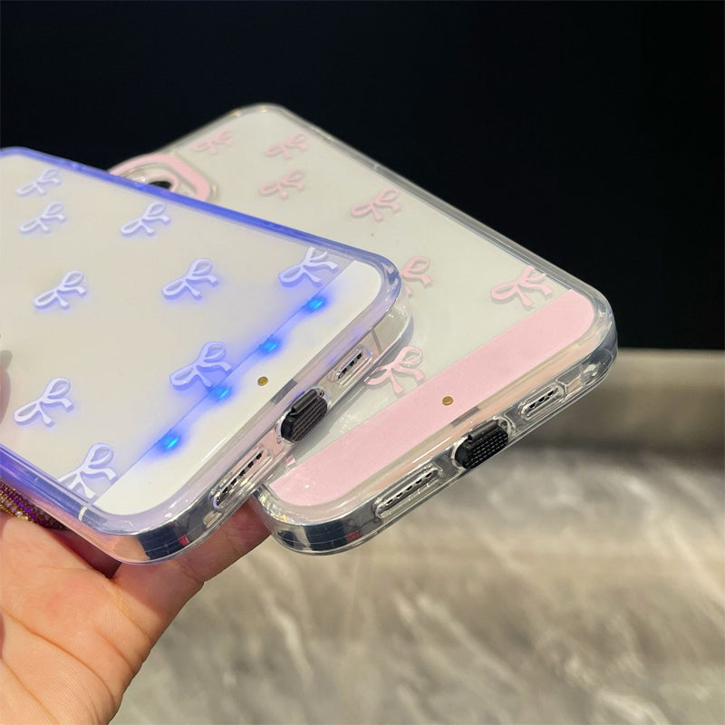 Stop met het missen van oproepen in je tas! Dit LED-hoesje licht op als een vuurtoren bij elke melding, beschermt je telefoon tegen vallen, en ziet er nog stylish uit ook!
