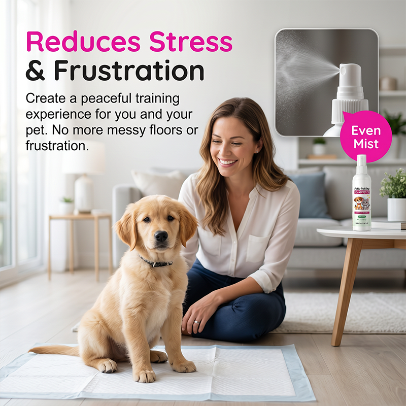 💥【LIMITED TIME 50% OFF】🔥 Natuurlijke Zindelijkheidsspray voor Huisdieren | Plantaardige Lokstoffen | Feromoonnabootsend | Voor Honden & Katten | 30/50/100ml