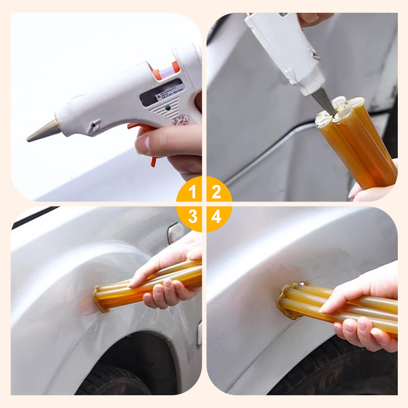 📢📢 50% KORTING !! ⏰ Repareer autodeuken moeiteloos! 🚗 Lijmstift voor uitdeuken zonder lakbeschadiging voor auto's