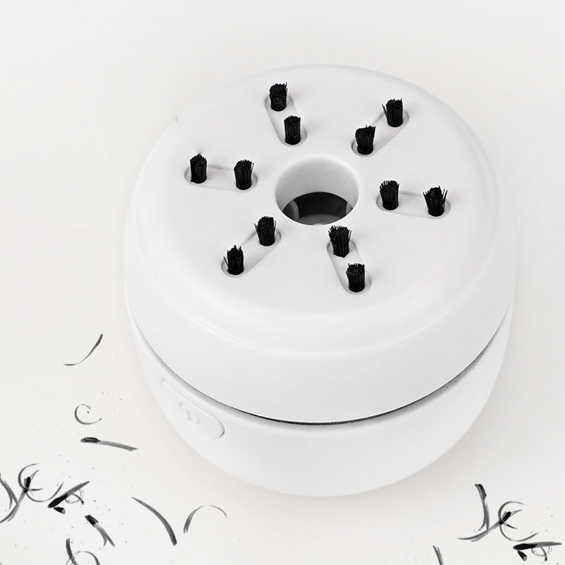 🔥Aanbieding 50% KORTING🔥 Stop met het wegblazen van kruimels van je toetsenbord! Draagbare mini-bureaustofzuiger – USB-oplaadbaar, 360° zuigkracht, start met één druk op de knop 🖥️